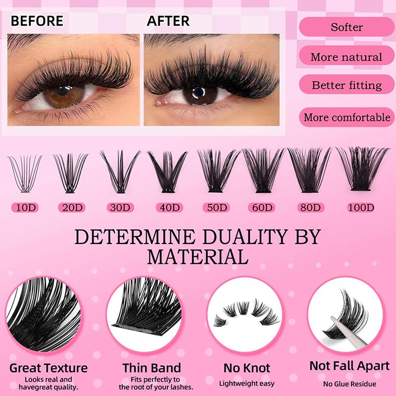 Eyelash Extension Equipment - Wispy Lash Extension Kit C Curl