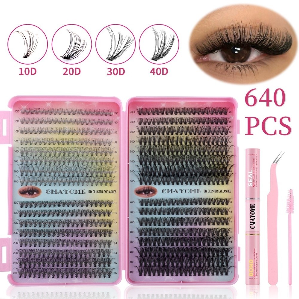 Eyelash Extension Natural - Bond and Seal False Eyelashes Natural