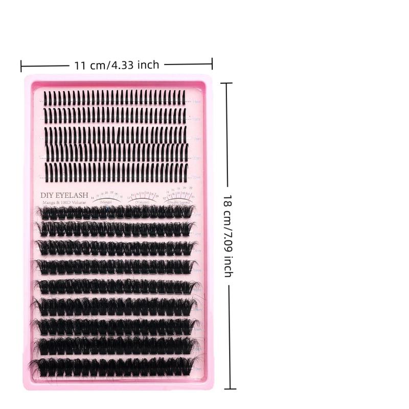 Eyelash Extension Equipment - Volume Lash Clusters Mink Wispy Spiky