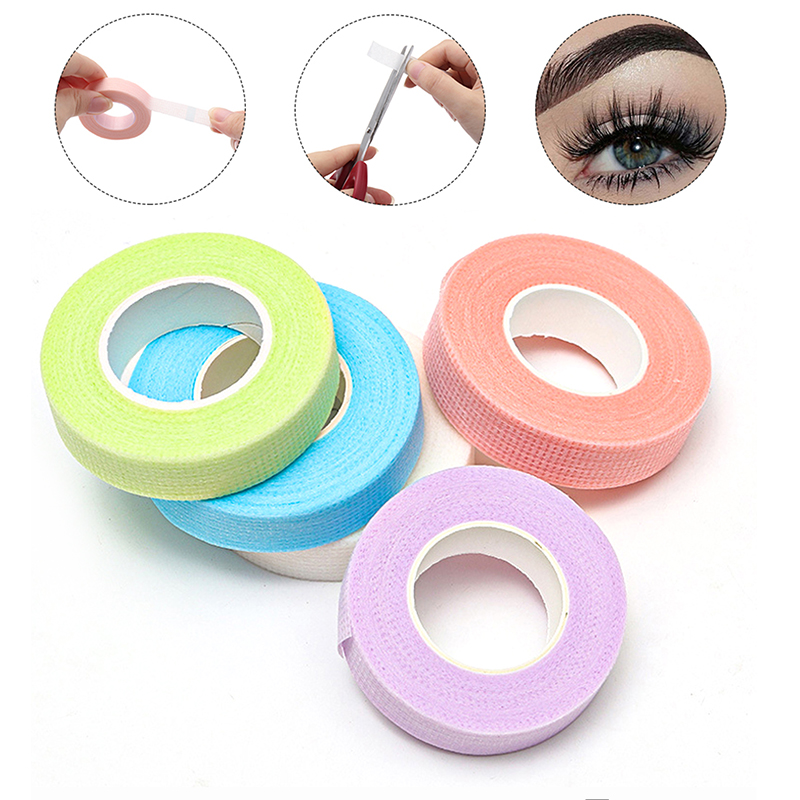 Eyelash Extension Equipment - 5 Rolls Mix Colors Micropore Eyelash