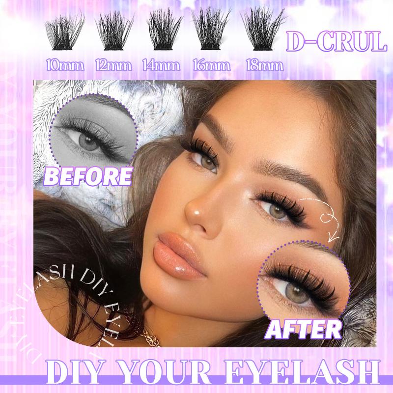 New Lashes Cluster DIY Lash Ex - Eyelash Extension Natural avaliação e preço