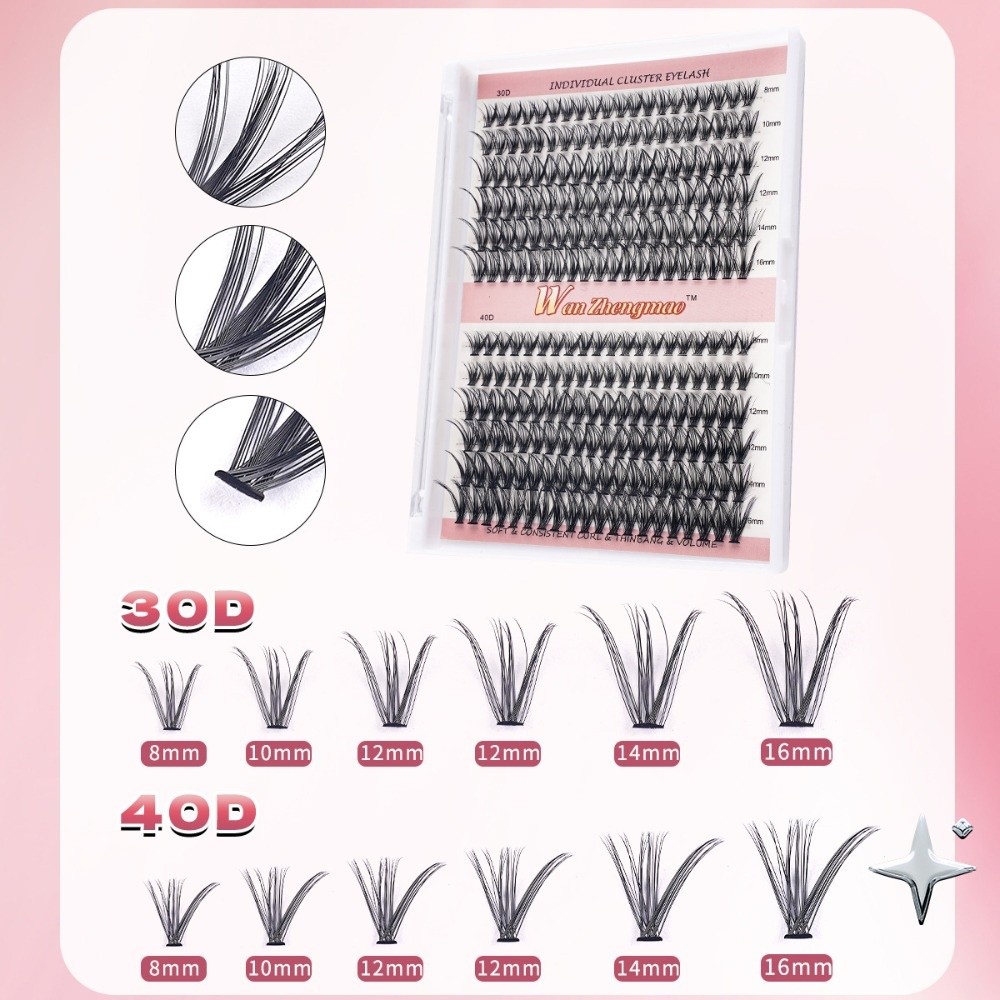 8-16mm Length False Eyelashes  - Faux Mink Lash avaliação e preço