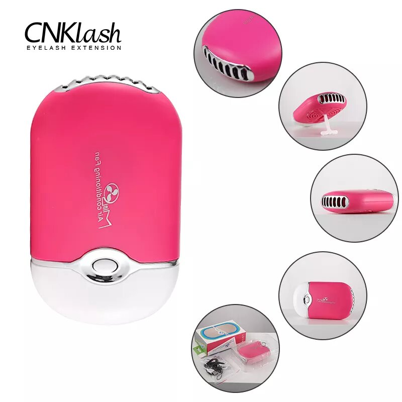 USB Mini Eyelashes Fan Graftin - Eyelash Extension Course avaliação e preço