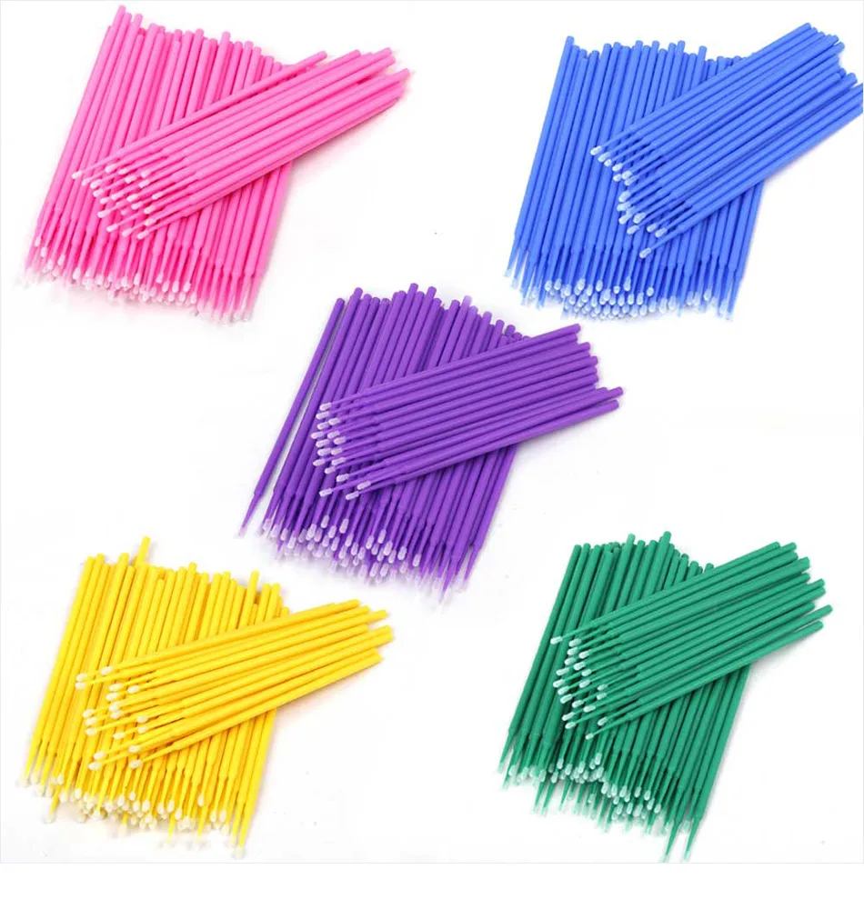 100Pcs/bag Disposable Eyelash  - Eyelash Extension Remover avaliação e preço