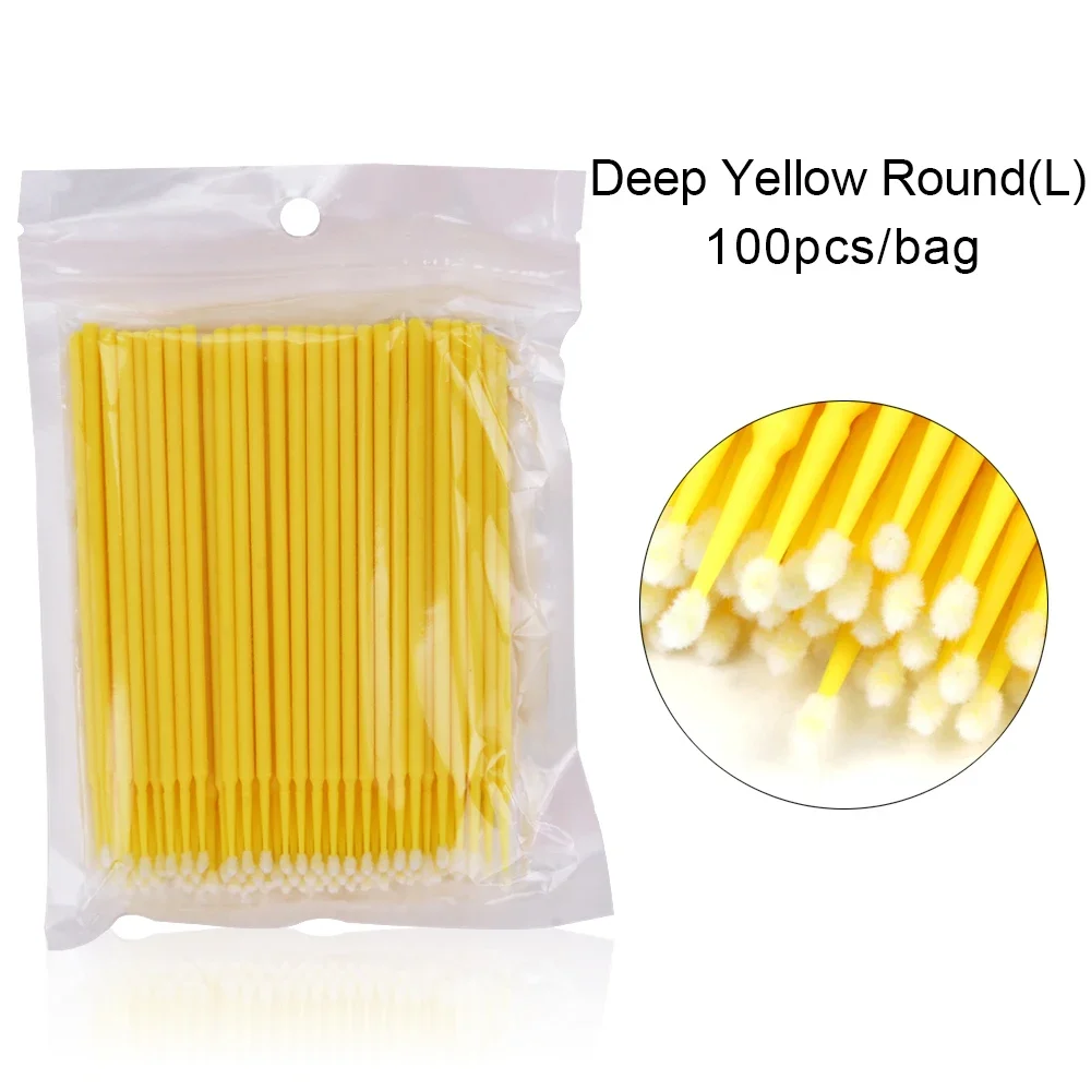 100Pcs/bag Disposable Eyelash  - Eyelash Extension Remover avaliação e preço