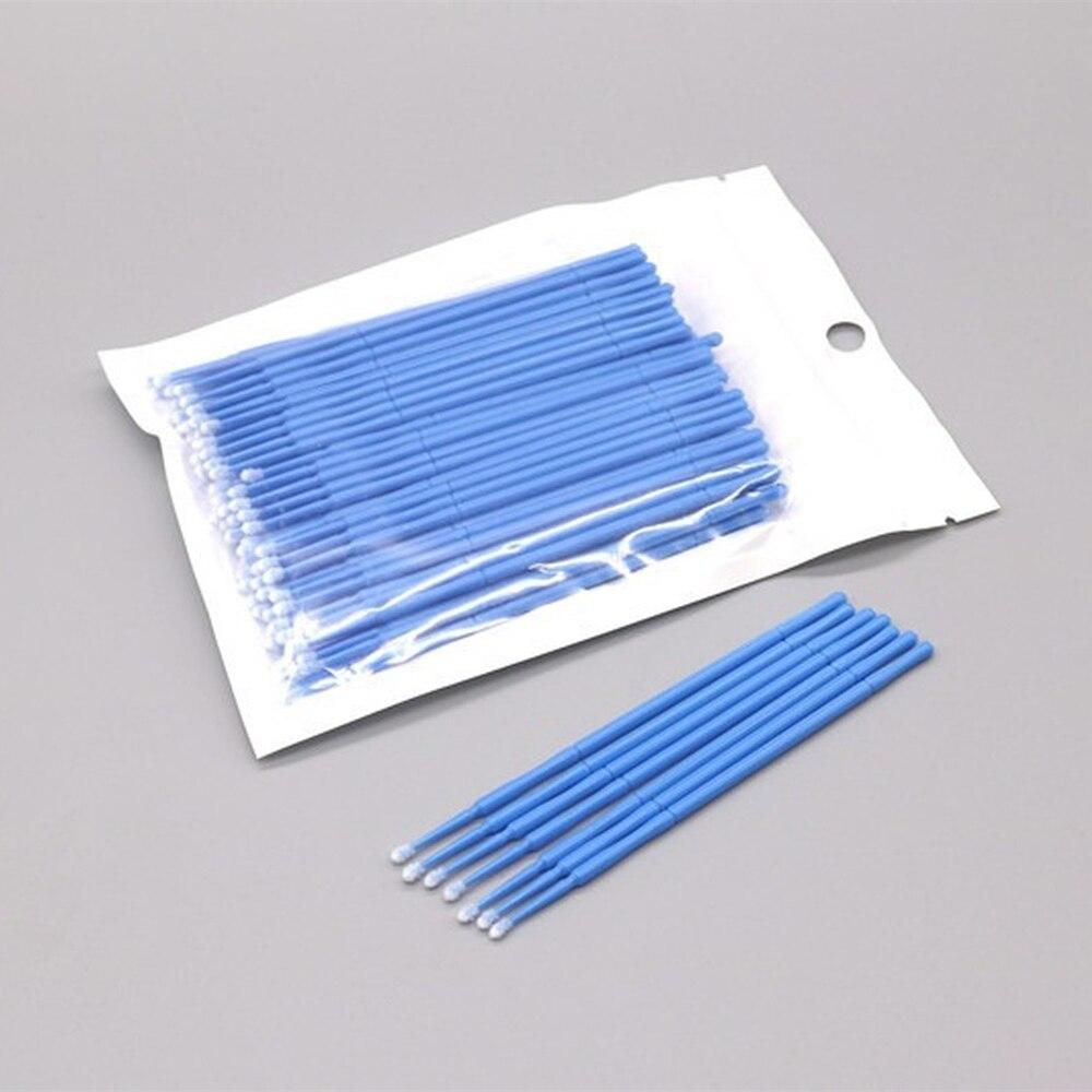100pcs/lot Micro Brushes Make  - Eyelash Extension Glue avaliação e preço