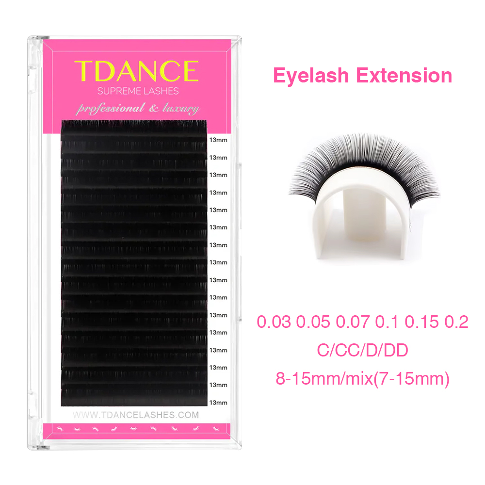 TDANCE Eyelash Extension 16Row - Eyelash Extension Course avaliação e preço