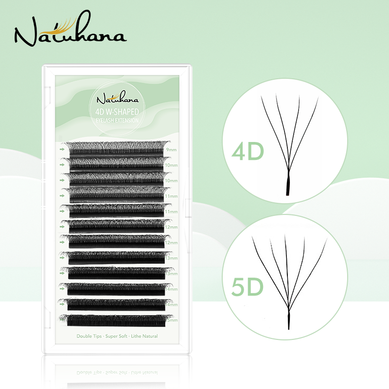 NATUHANA W-Shaped 4D 5D Volume - Eyelash Extension Yy avaliação e preço