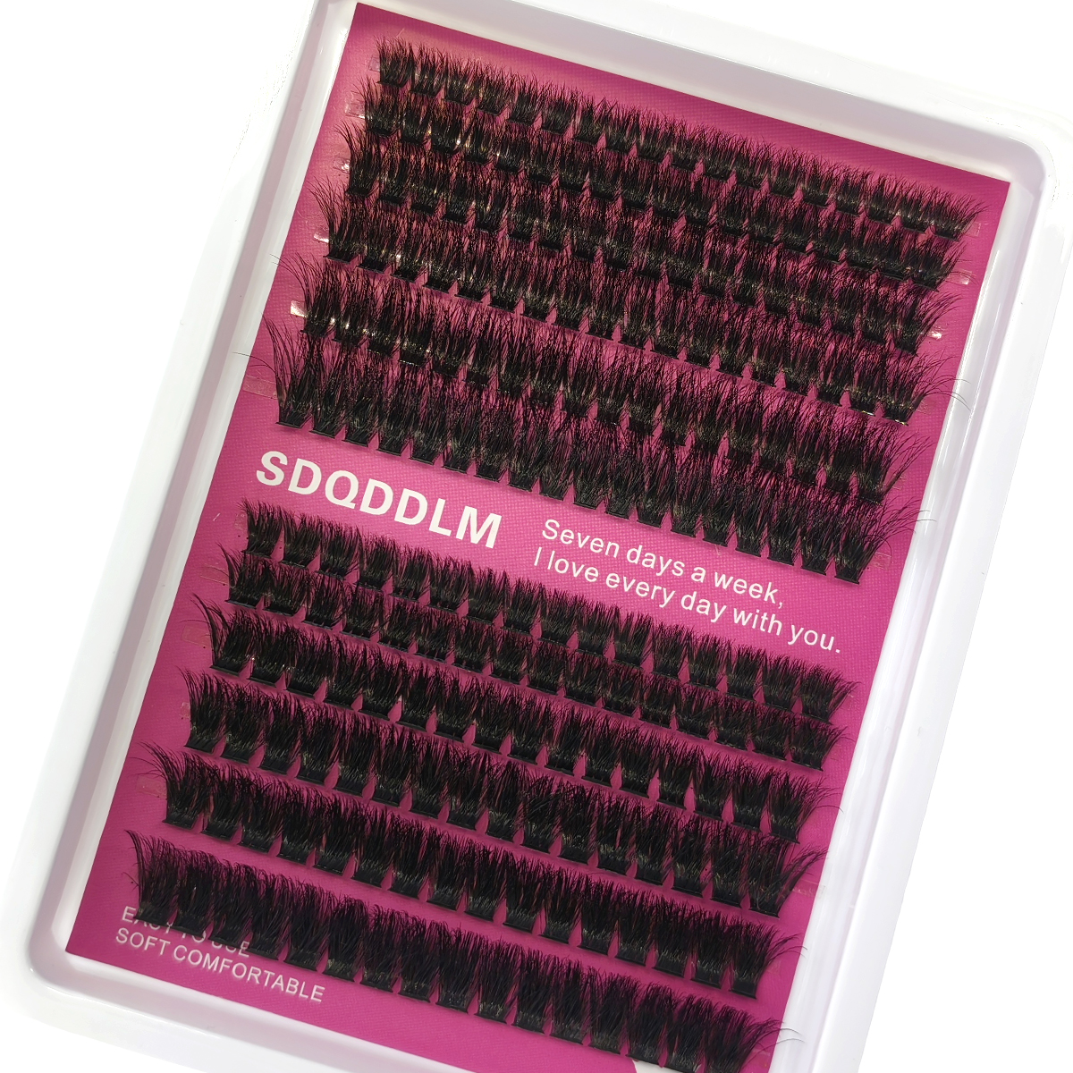 HBZGTLAD Eyelash Clusters Kit  - Faux Mink Lash avaliação e preço