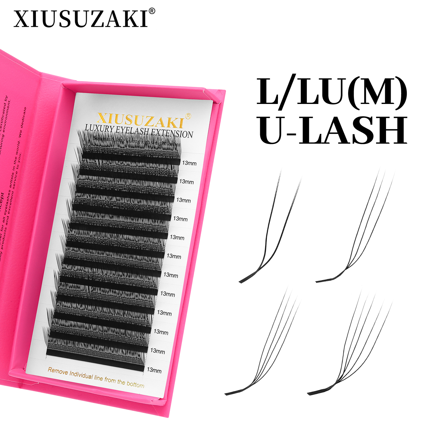 XIUSUZAKI L/LU/M Curl U/W Lash - Eyelash Extension Yy avaliação e preço