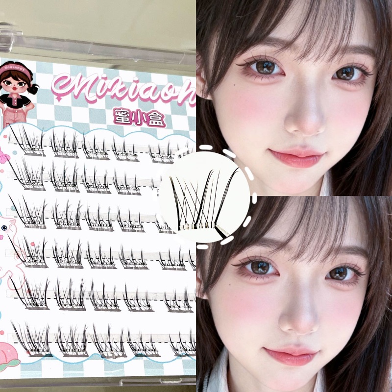 Mixiaohe Glue Free Straight La - Eyelash Extension Natural avaliação e preço