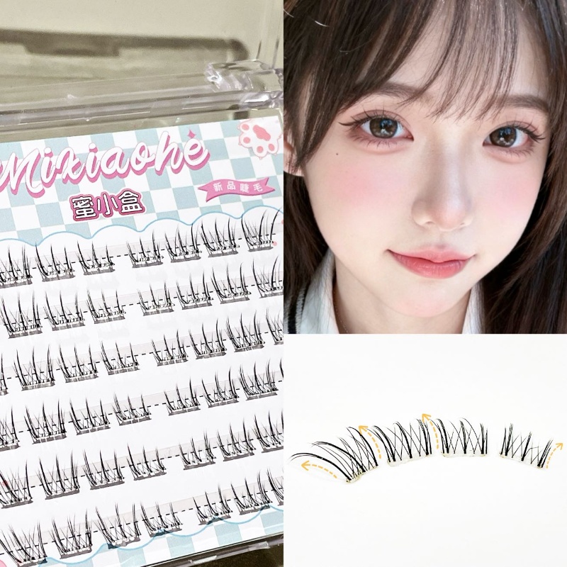 Mixiaohe Glue Free Straight La - Eyelash Extension Natural avaliação e preço