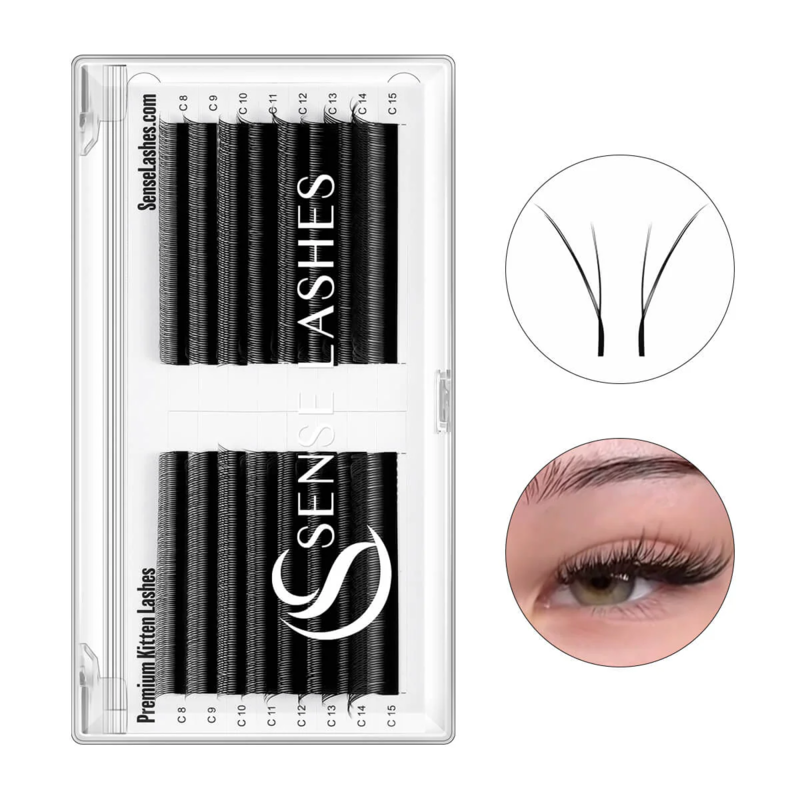 SENSE LASHES Fox YY Shape Eyel - Eyelash Extension Yy avaliação e preço