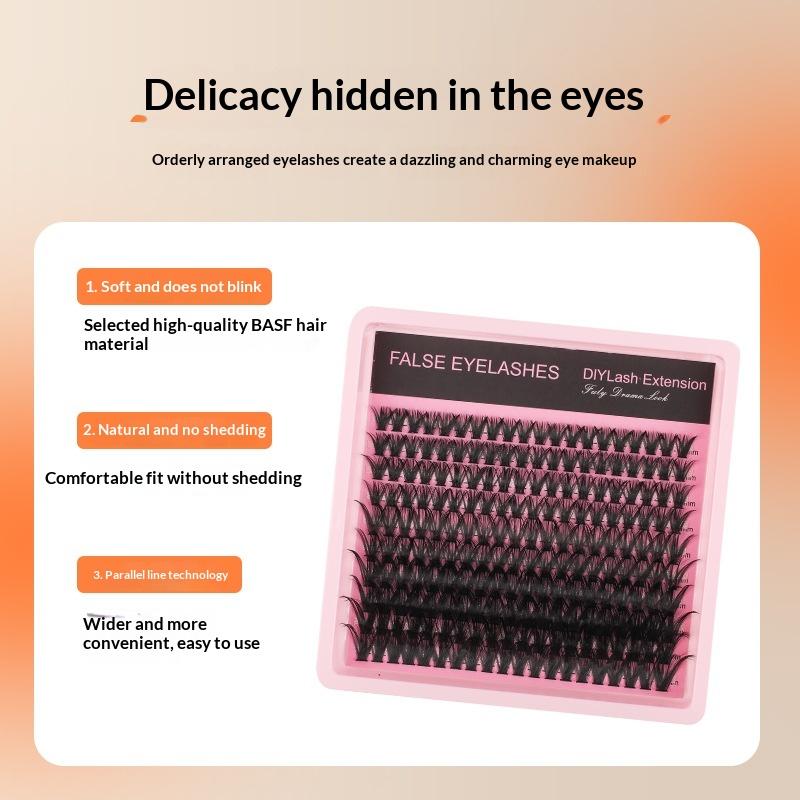 10Row 140 Clusters Fluffy Thic - Eyelash Extension Equipment avaliação e preço