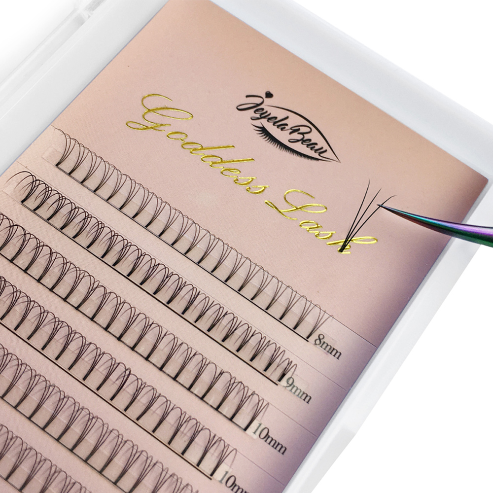 Goddess 3D Premade Fan Eyelash - Eyelash Extension Russian Volume avaliação e preço