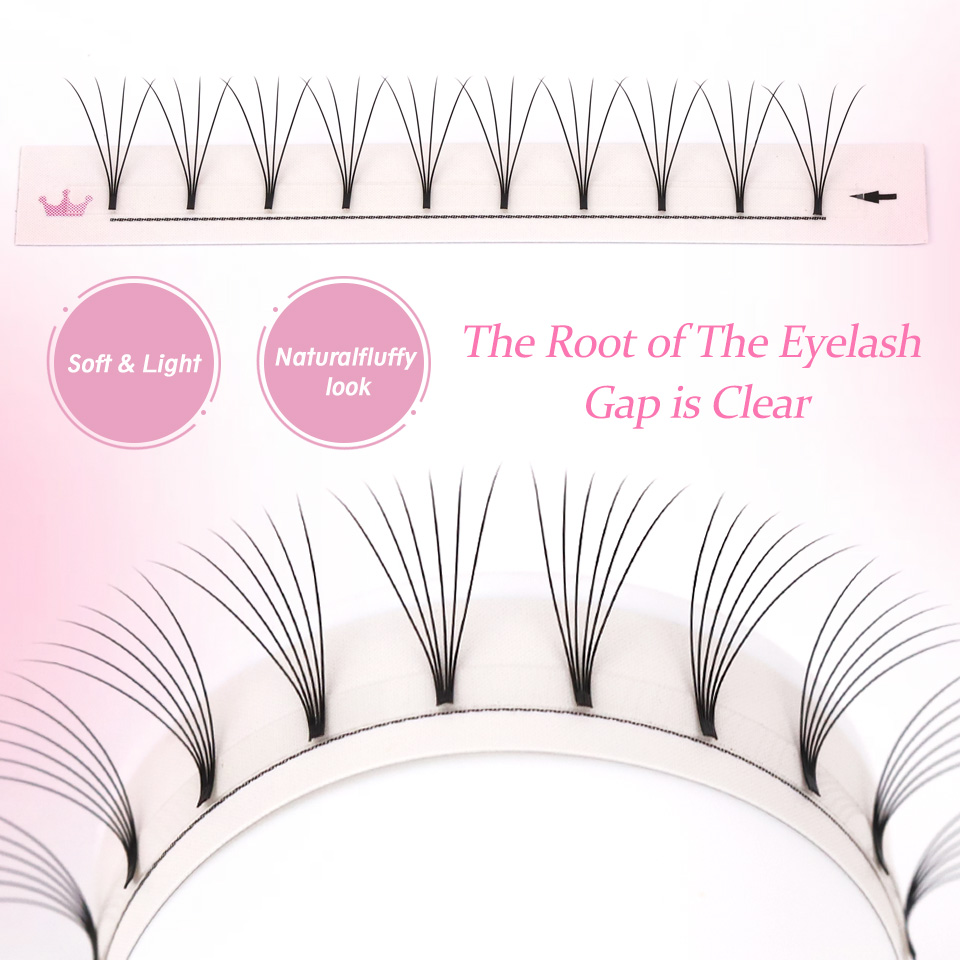 AGUUD Soft Natural Premade Vol - Eyelash Extension Russian Volume avaliação e preço