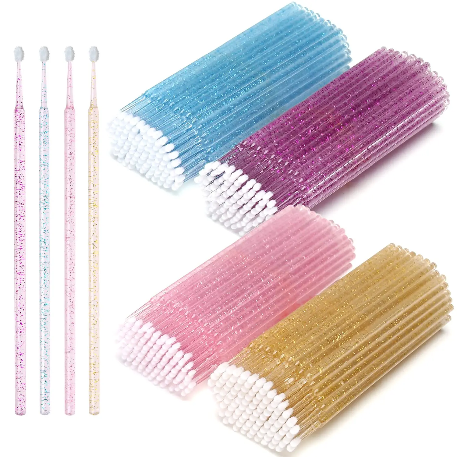100PCS/Lot Disposable Eyelash  - Eyelash Extension Remover avaliação e preço
