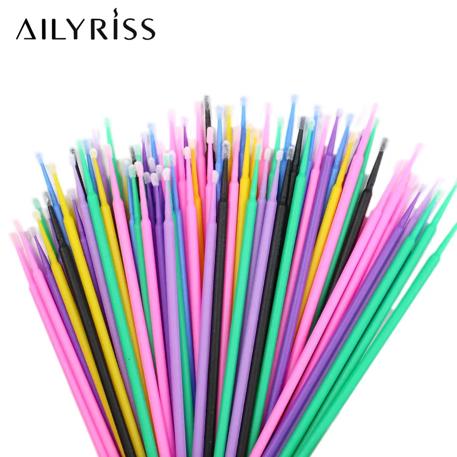 100PCS/Lot Disposable Eyelash  - Eyelash Extension Remover avaliação e preço