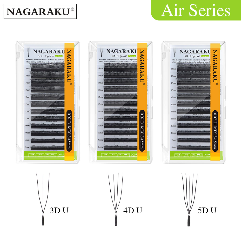 NAGARAKU U Shape 3D/4D/5D Soft - Eyelash Extension Course avaliação e preço