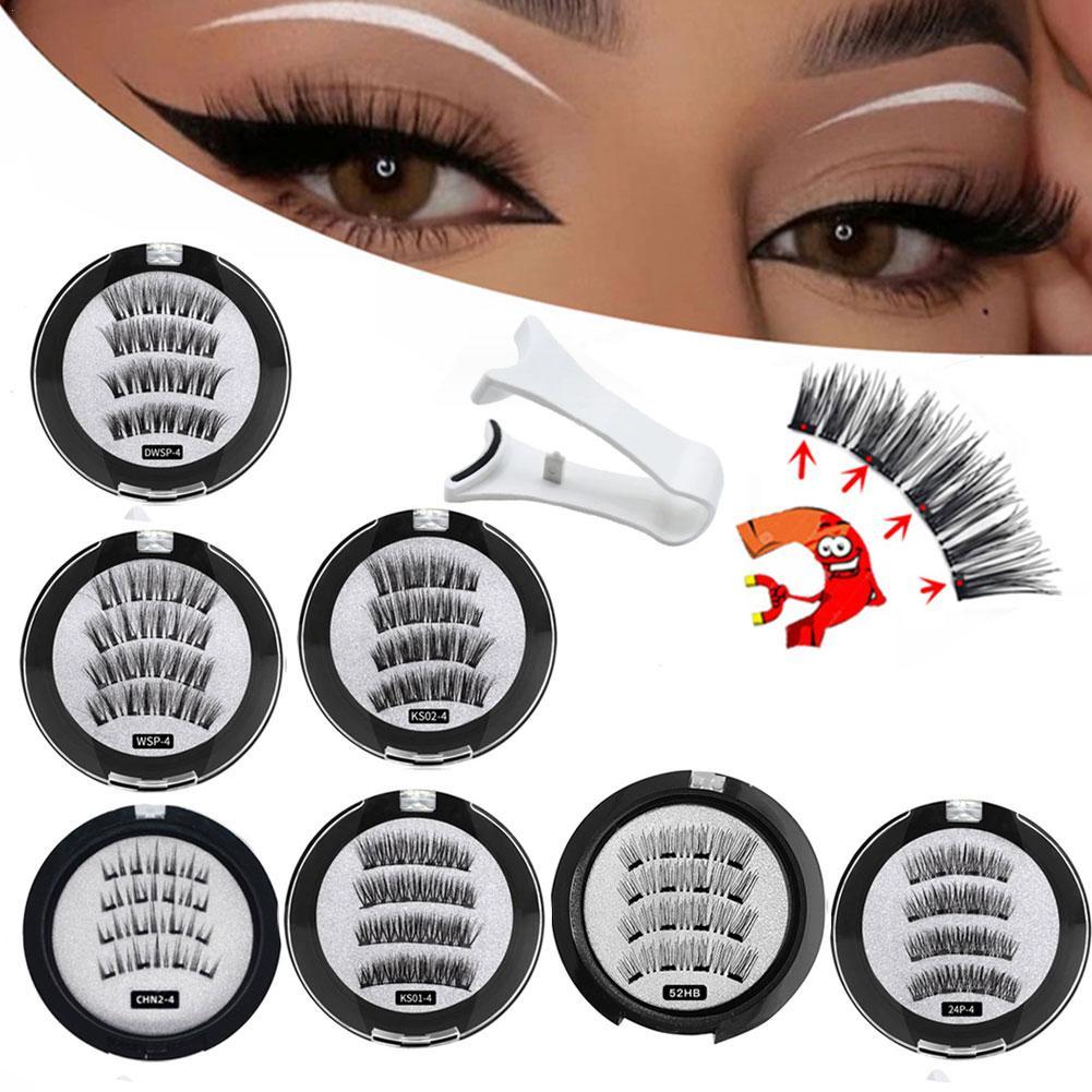 2 Pair 3D Magnetic False Eyela - Eyelash Extension Equipment avaliação e preço