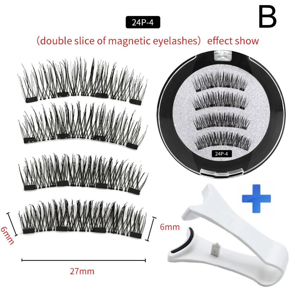 2 Pair 3D Magnetic False Eyela - Eyelash Extension Equipment avaliação e preço