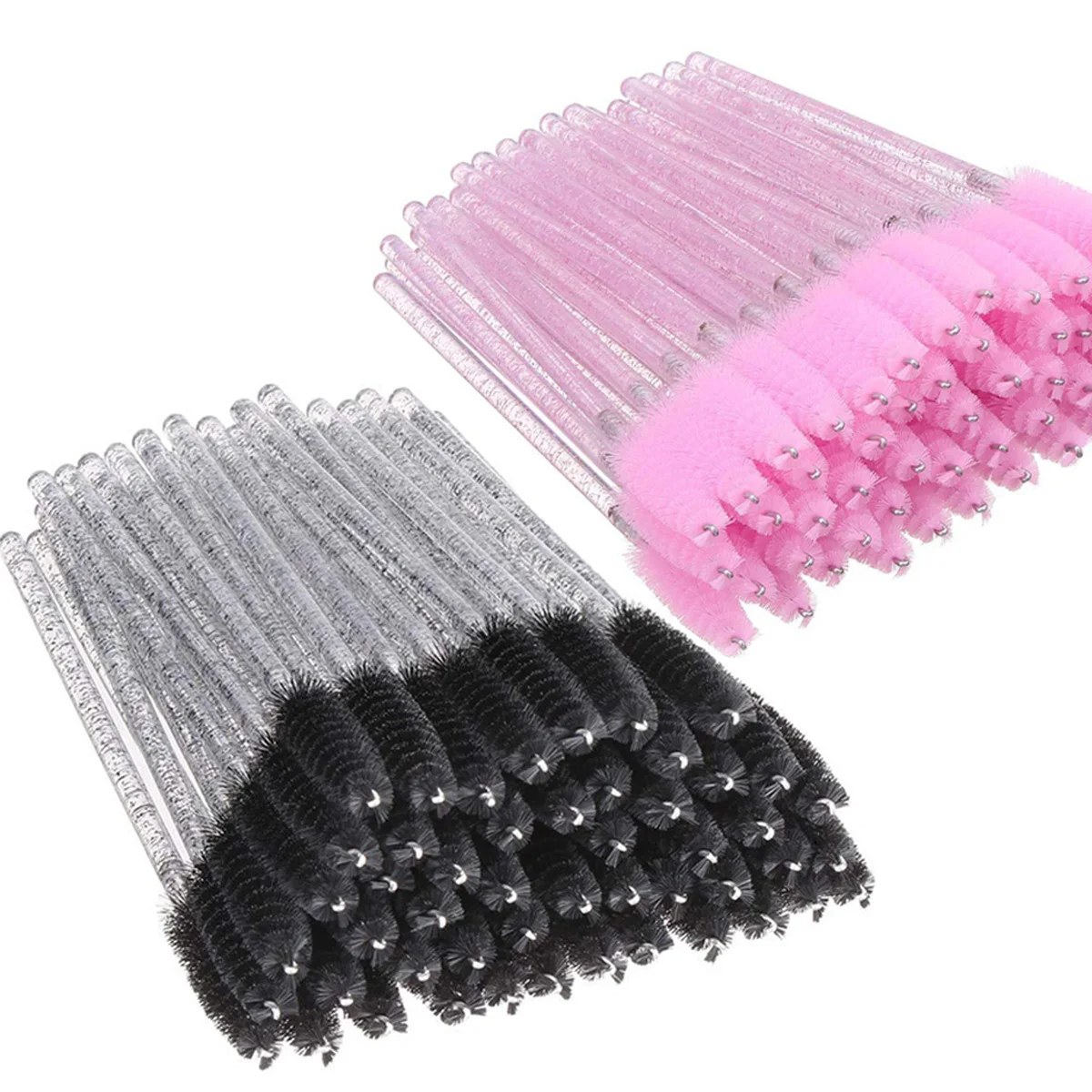 50pcs Eyelash Brushes Mascara  - Eyelash Extension Course avaliação e preço