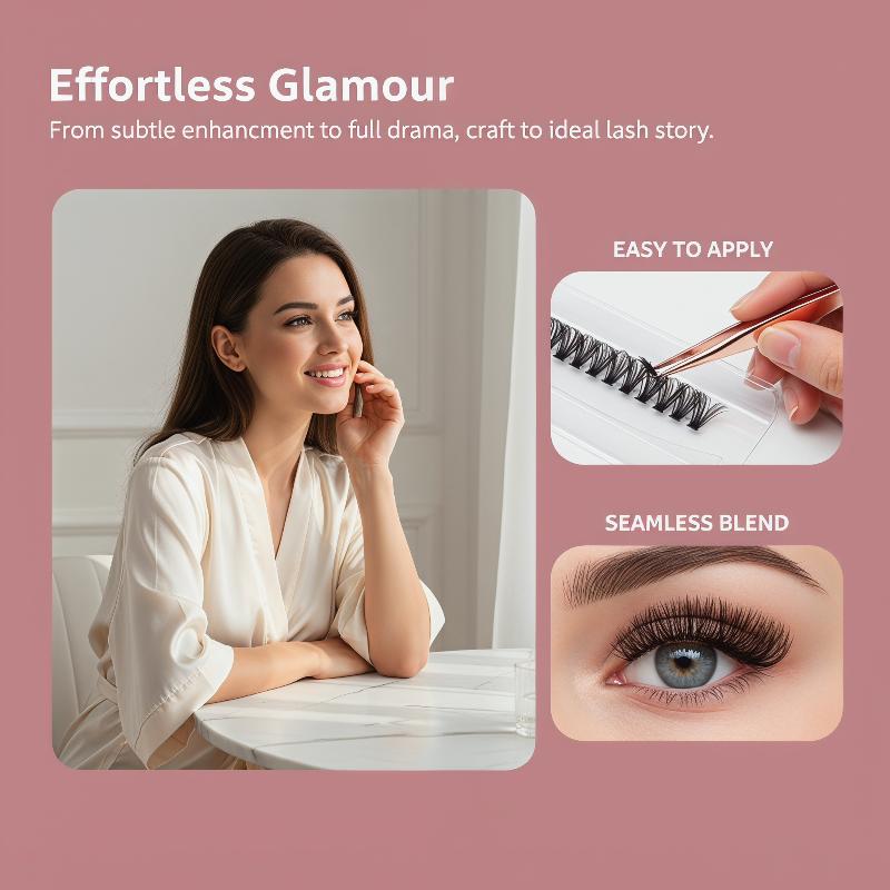 14 Rows Cluster Eyelash Extens - Eyelash Extension Natural avaliação e preço
