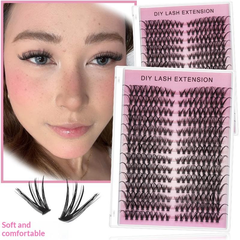 14 Rows Cluster Eyelash Extens - Eyelash Extension Natural avaliação e preço