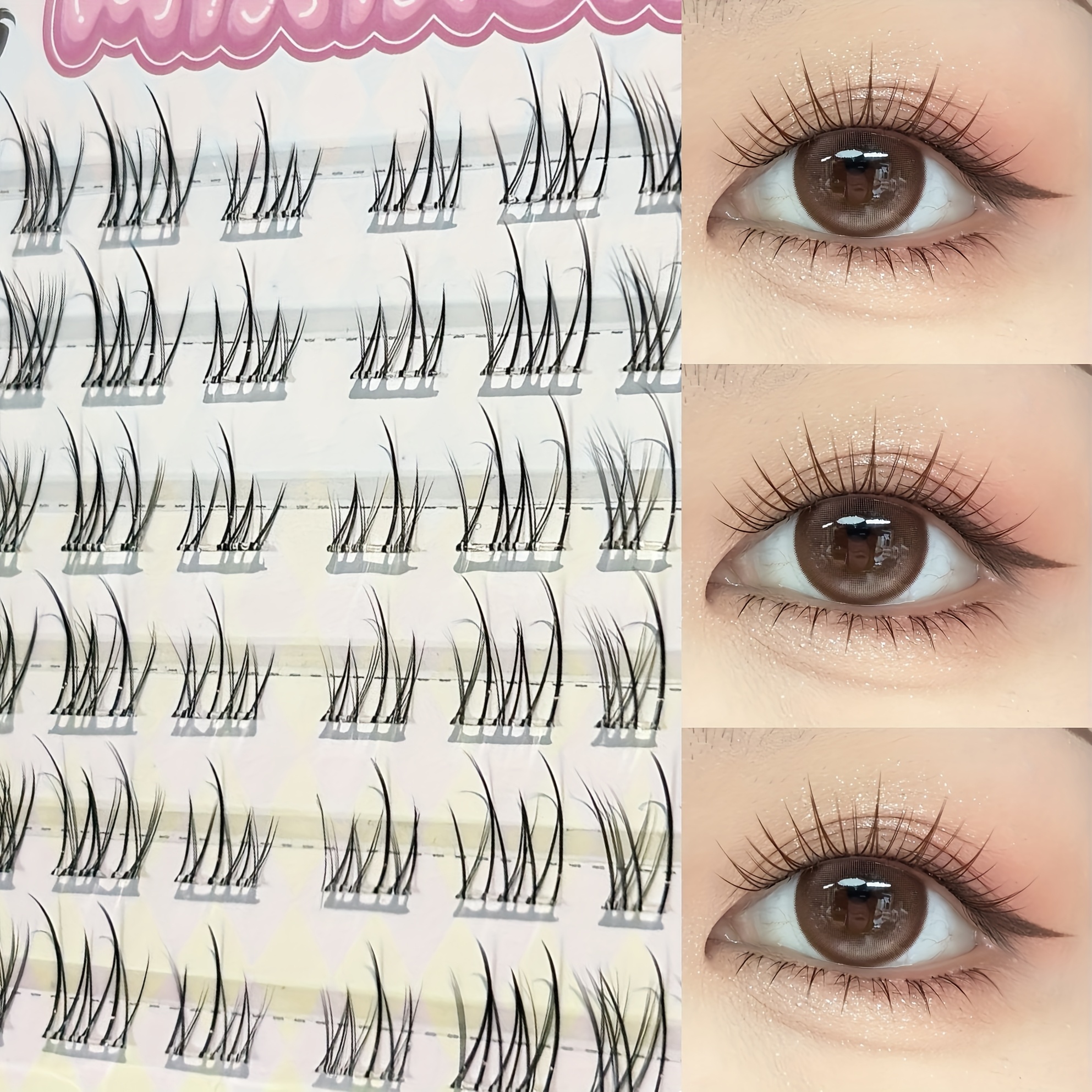Mixiaohe Glue-Free Natural Las - Eyelash Extension Natural avaliação e preço