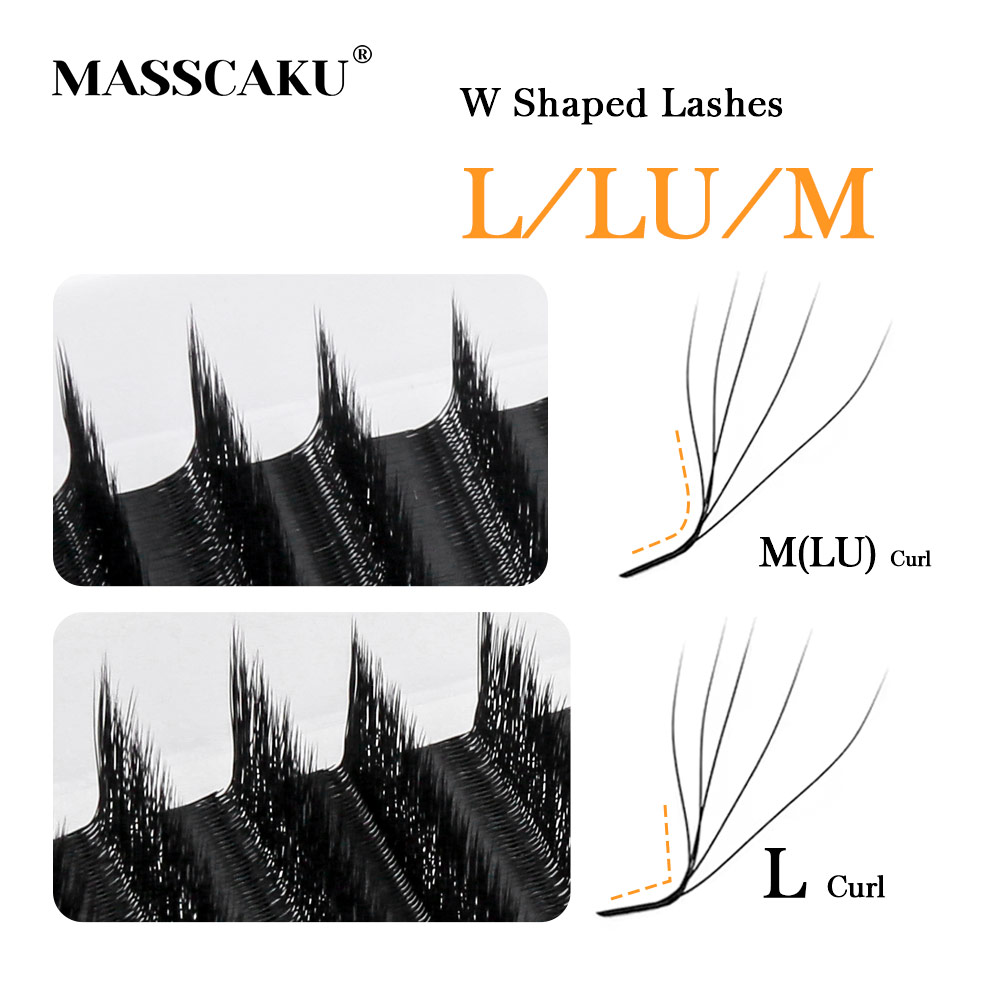 MASSCAKU L LU M Curl YY/W Shap - Eyelash Extension Yy avaliação e preço
