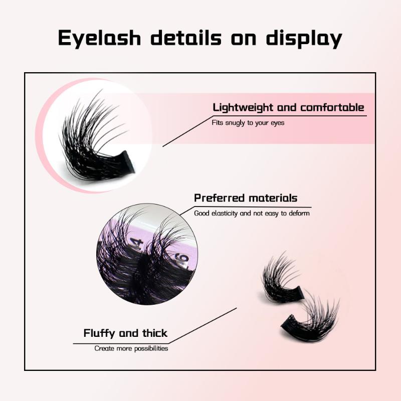 14 Rows Lash Clusters Spikes E - Eyelash Extension Equipment avaliação e preço