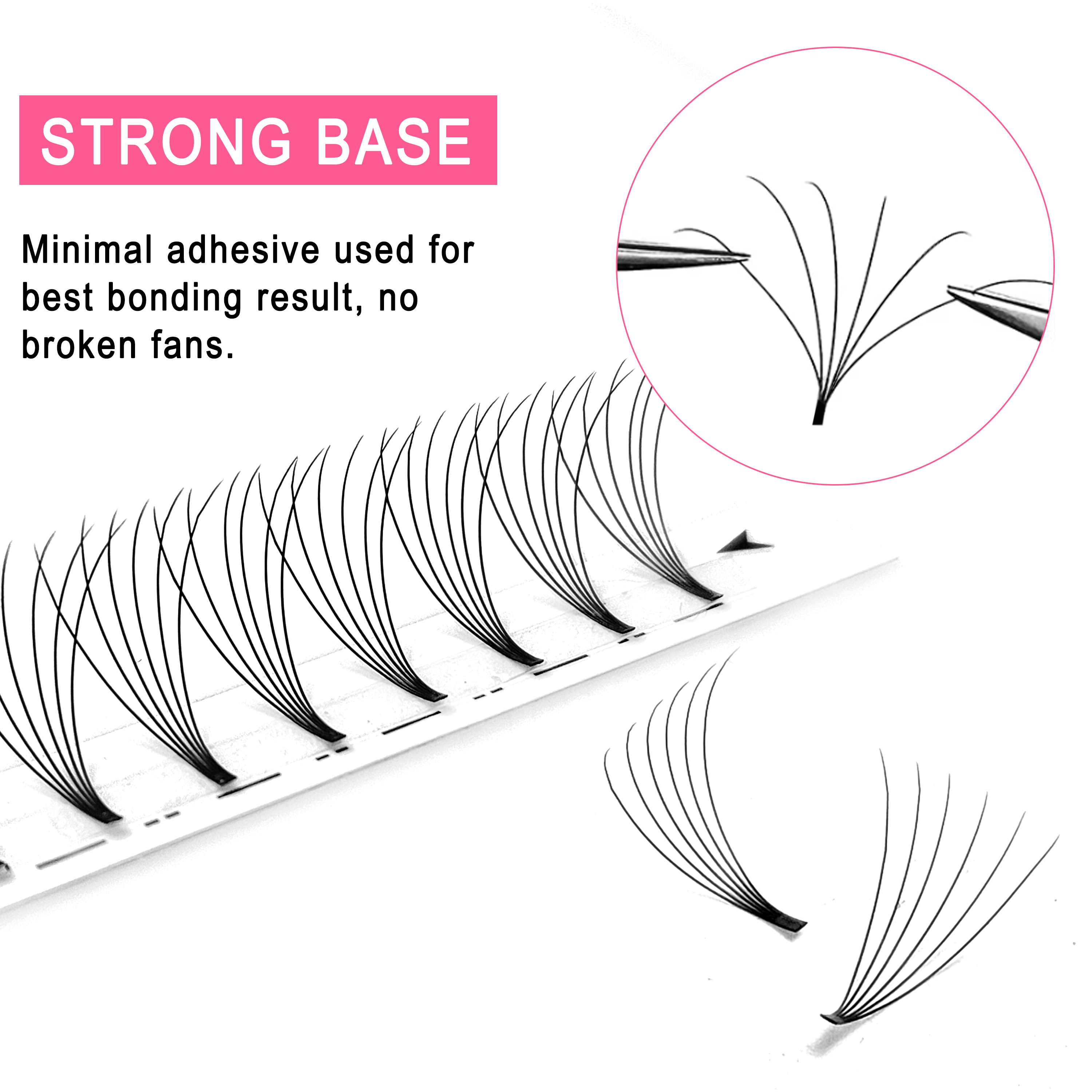 CoMango 320pcs Short Stem Prem - Eyelash Extension Russian Volume avaliação e preço