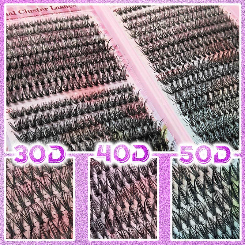 640Pcs Lash Clusters Kit 30D+4 - Eyelash Extension Equipment avaliação e preço