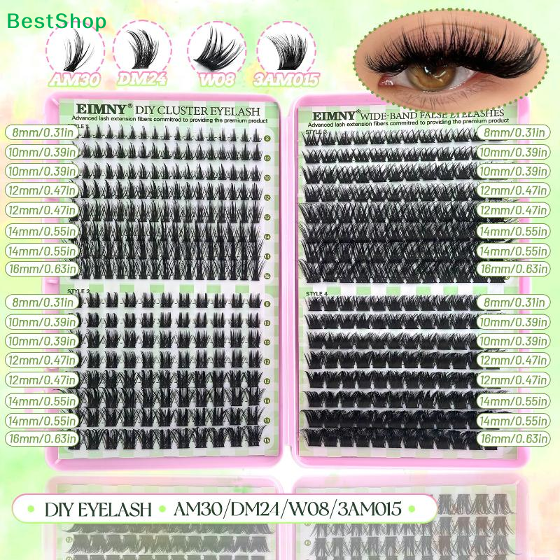 ✂640 Clusters 8-16mm Length Fa - Faux Mink Lash avaliação e preço