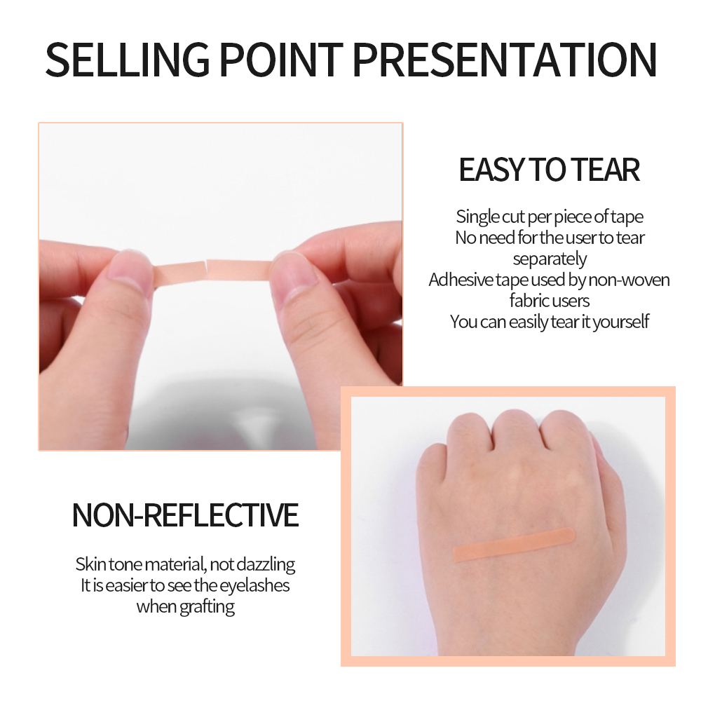 10/20pcs Eyelash Tape Non Wove - Eyelash Extension Course avaliação e preço