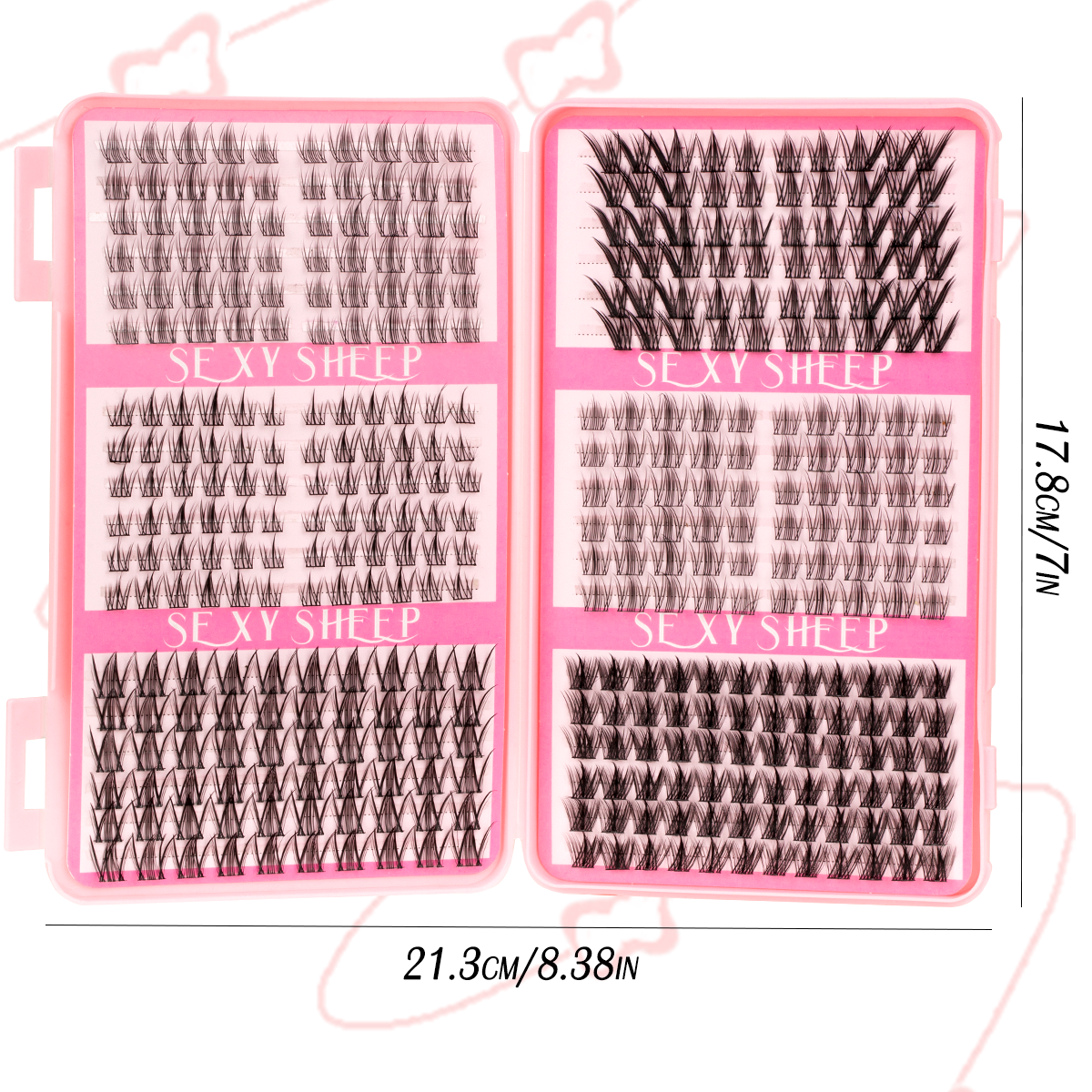 DIY Eyelashes Clusters Natural - Eyelash Extension Equipment avaliação e preço