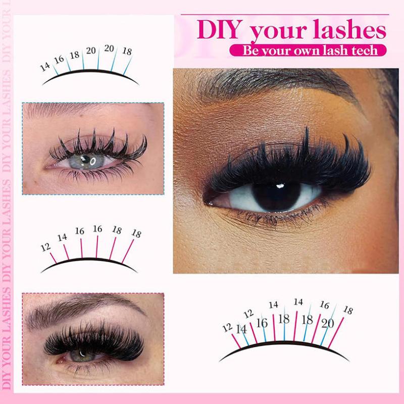 Volume Lash Clusters Mink Wisp - Eyelash Extension Equipment avaliação e preço