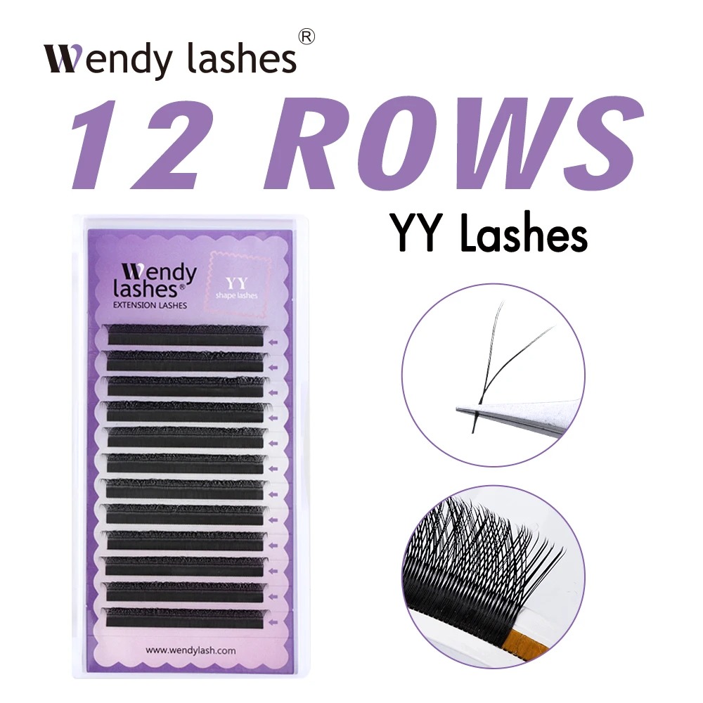 WENDY 2D YY Shape C/D Curl Eya - Eyelash Extension Yy avaliação e preço