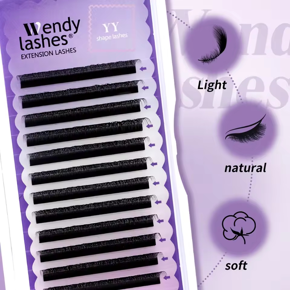 WENDY 2D YY Shape C/D Curl Eya - Eyelash Extension Yy avaliação e preço