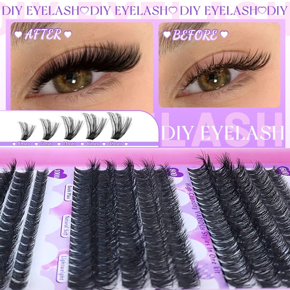 9-18mm Length False Eyelashes  - Faux Mink Lash avaliação e preço