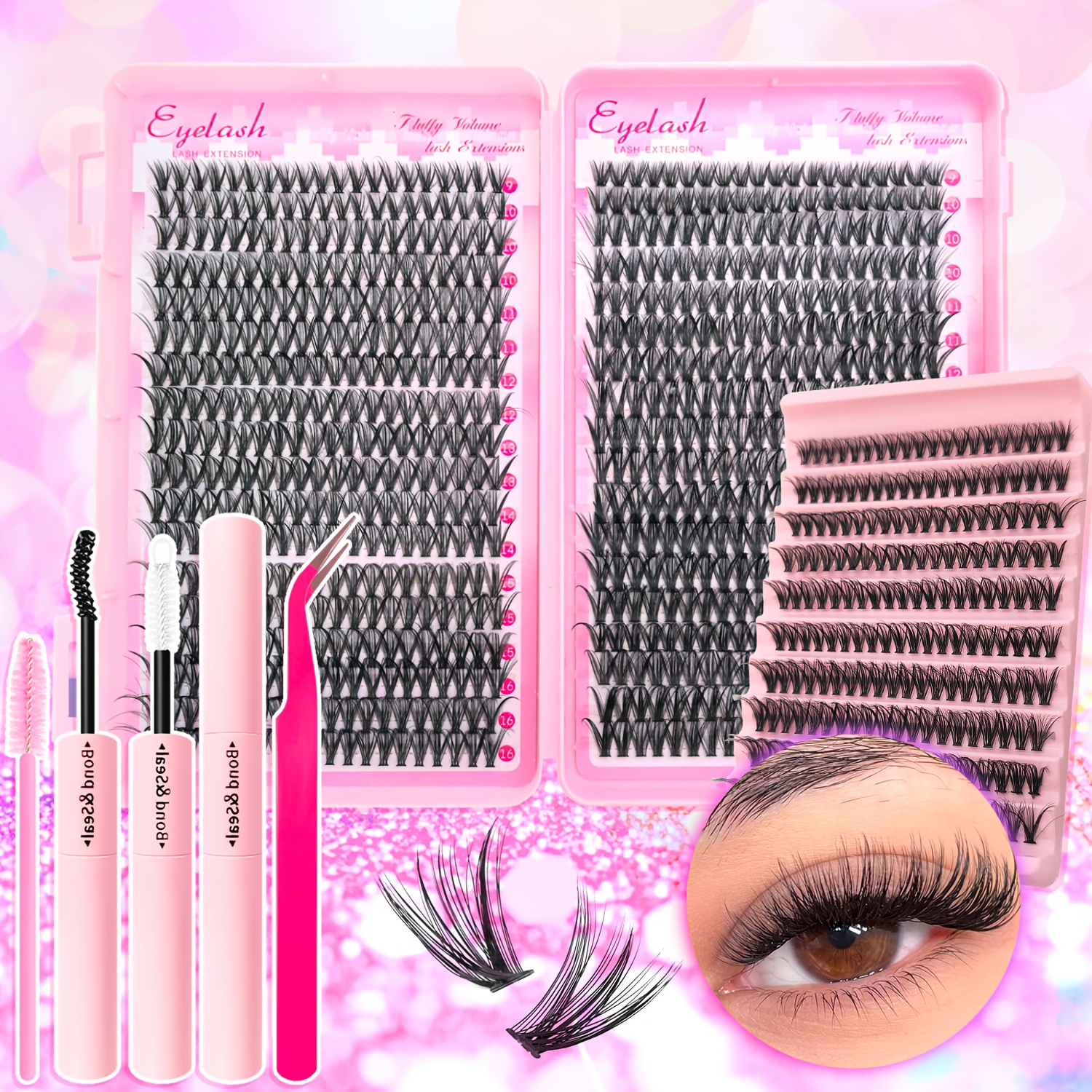 720/200pcs eyelash Extension K - Eyelash Extension Equipment avaliação e preço