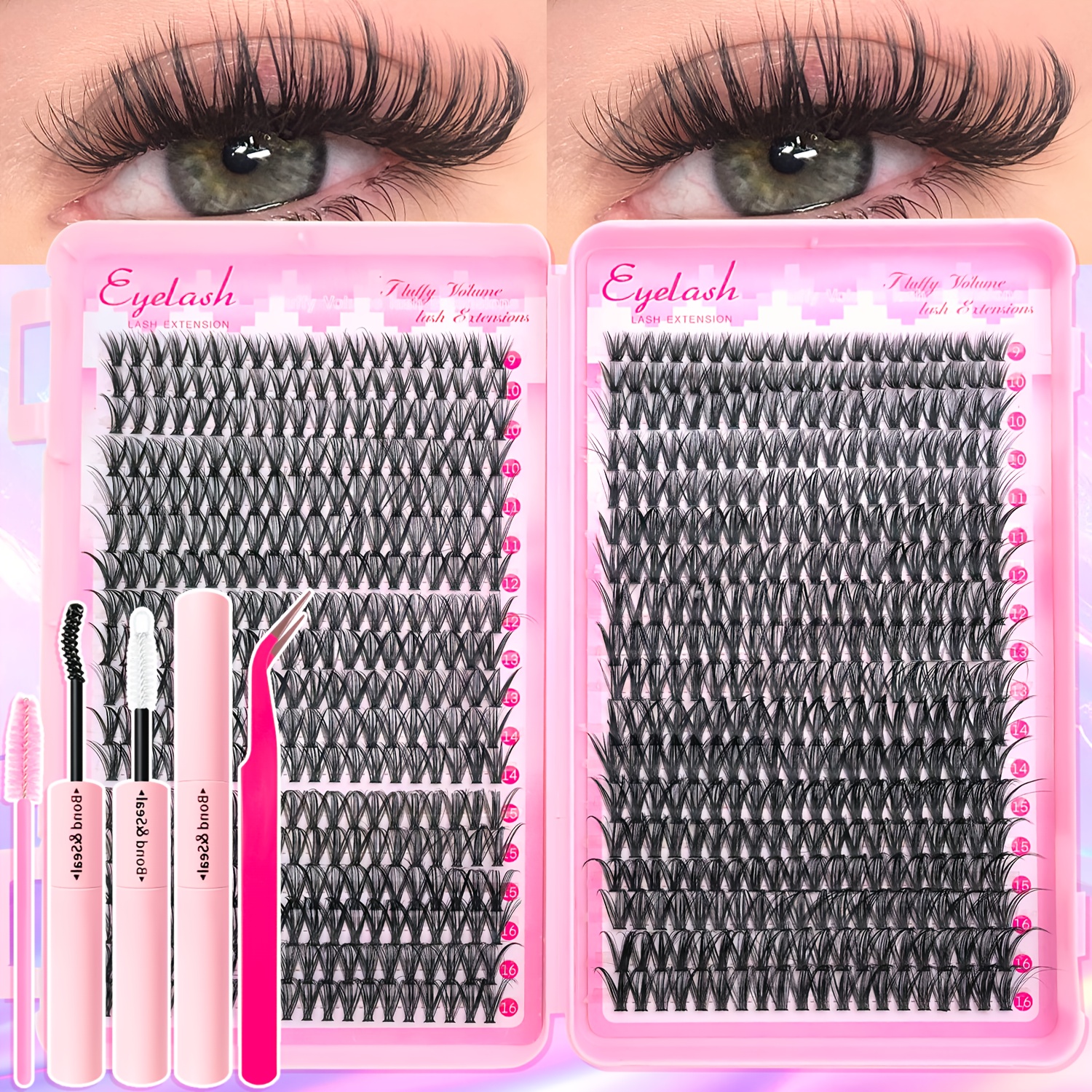 720/200pcs eyelash Extension K - Eyelash Extension Equipment avaliação e preço