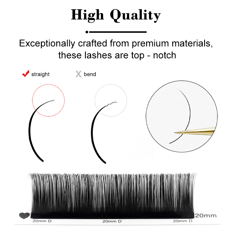 Winky Beauty Custom Your Logo  - Eyelash Extension Russian Volume avaliação e preço
