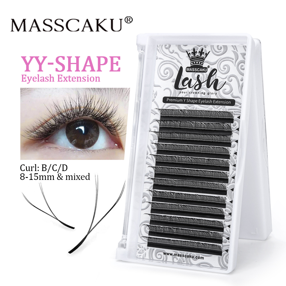 Hot Selling Masscaku YY Shape  - Eyelash Extension Yy avaliação e preço