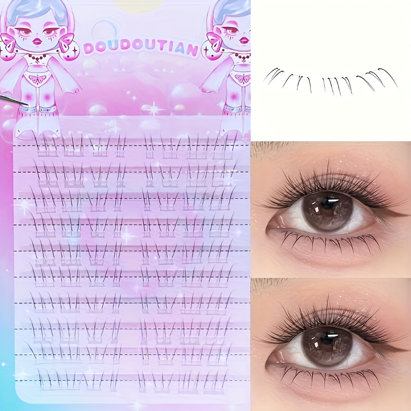 Duoduotian Cat Paw Lower Eyela - Eyelash Extension Natural avaliação e preço