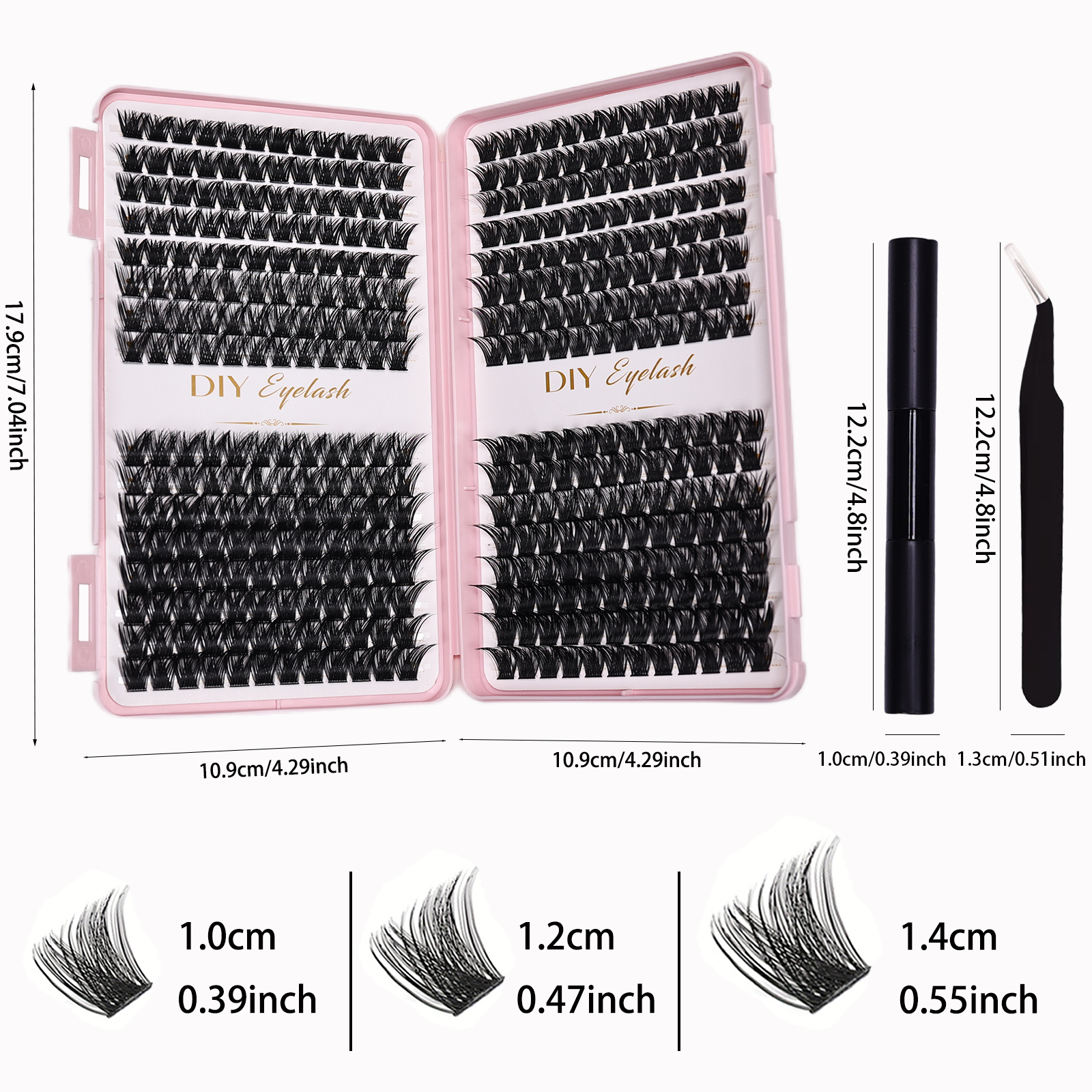 DIY Eyelash Extension Kit 384p - Eyelash Extension Equipment avaliação e preço