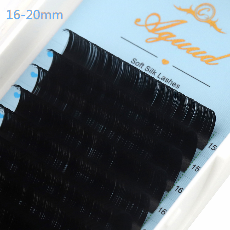 AGUUD 16 Rows Long 16-20mm Eye - Eyelash Extension Russian Volume avaliação e preço