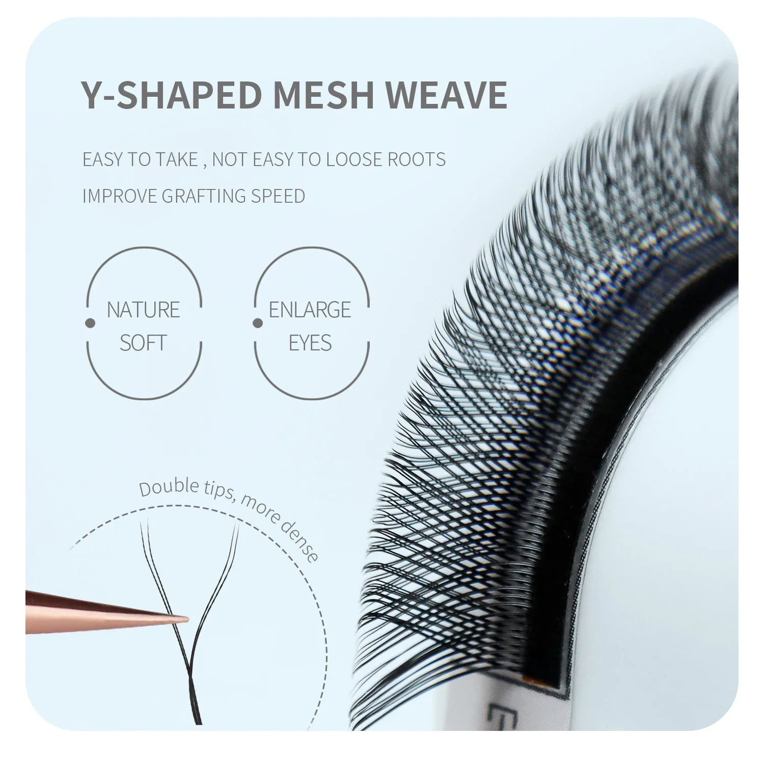 ANNAFRIS Brown W Shape Lash Ex - Eyelash Extension Yy avaliação e preço
