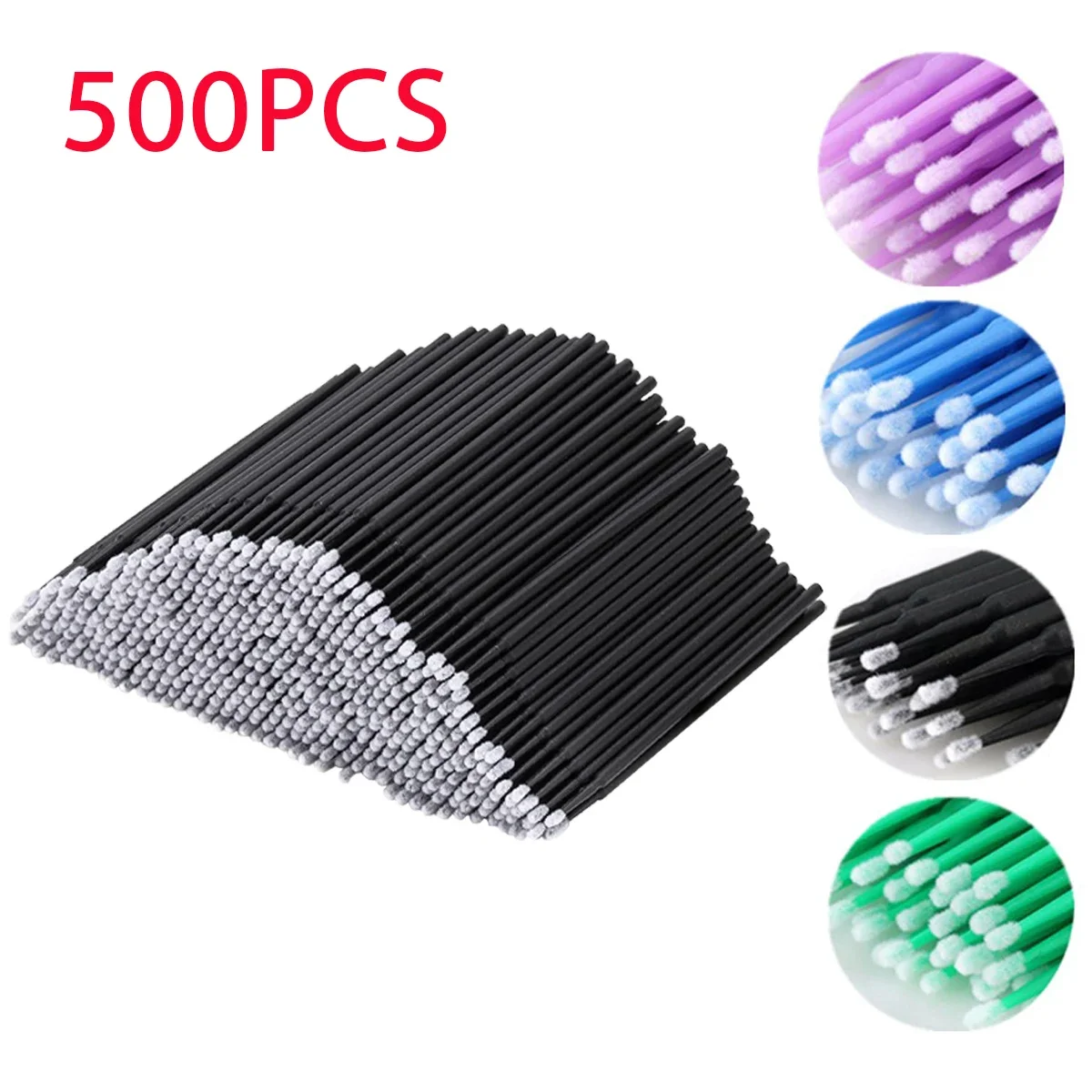 500/1000PCS Eyelashes Microbru - Eyelash Extension Remover avaliação e preço