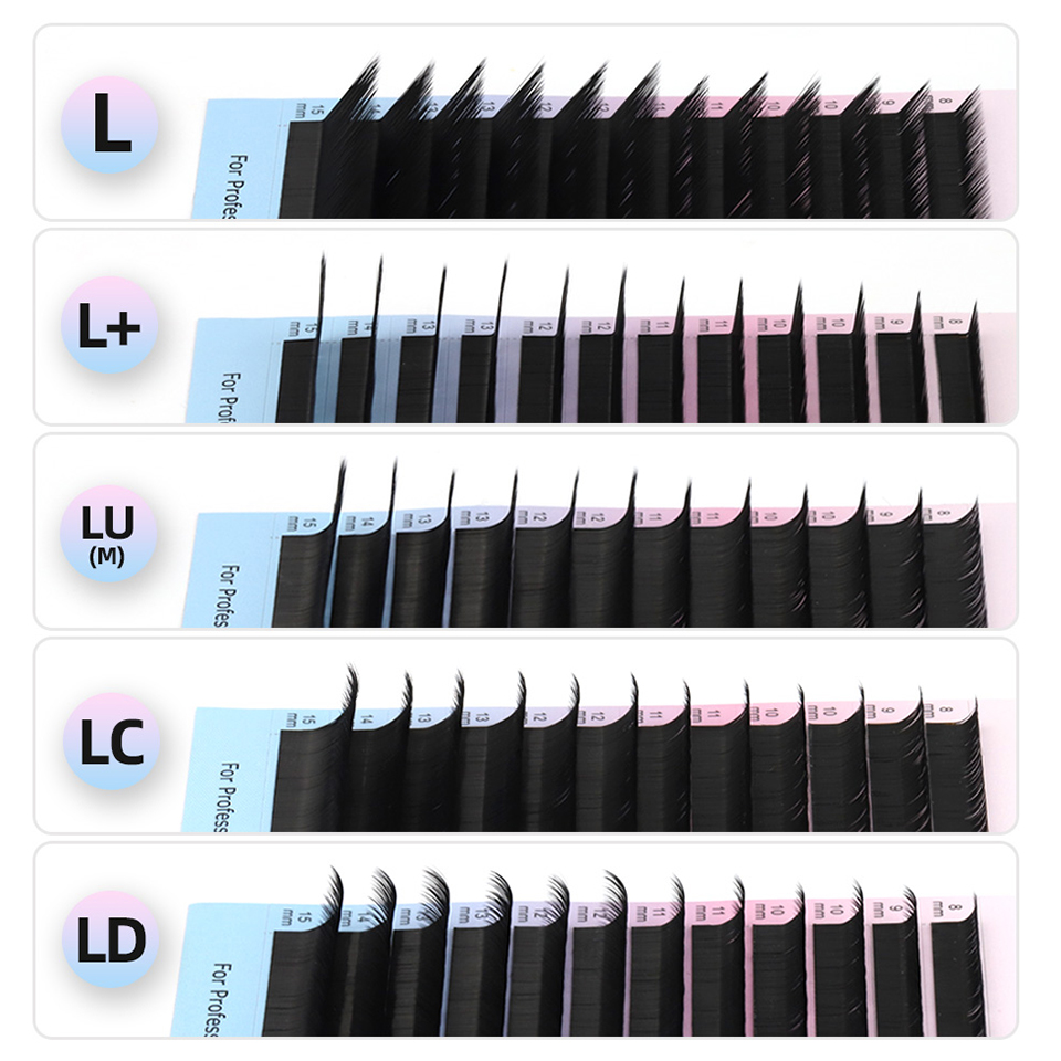 RUJADE L L+ LC LD LU(M) Curl I - Eyelash Extension Russian Volume avaliação e preço